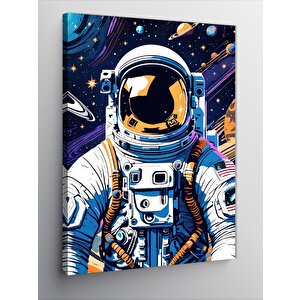 Kanvas Tablo Amerikan Astronotu Uzay