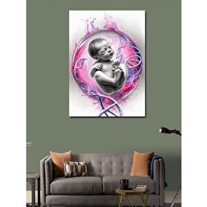 Kanvas Tablo Anne Karnındaki Çocuk 70x100 cm