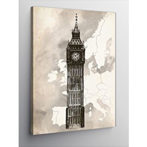 Kanvas Tablo Big Ben Saat Kulesi