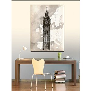 Kanvas Tablo Big Ben Saat Kulesi
