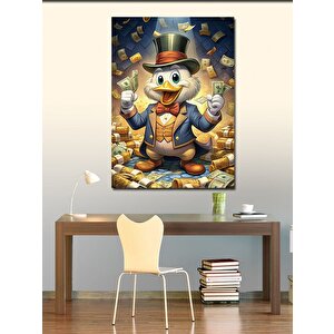 Kanvas Tablo Zengin Ördek 100x140 cm