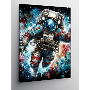 Kanvas Tablo Uzaydaki Astronot
