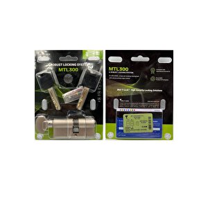 Mtl 300 Tokmaklı Tuzaklı Bilyalı Kapı Kilidi 69 Mm 92101882