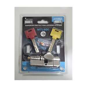 Multlock Mtl600 Interactive Yüksek Güvenli Tuzaklı Mandallı Barel 90 Mm 3 Ant