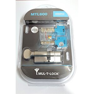 Multlock Mtl600 Interactive Yüksek Güvenli Tuzaklı Çelik Takviyeli Mandallı Barel 69mm 3 Anahtar