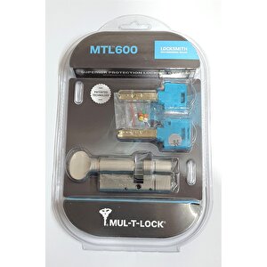 Multlock Mtl600 Interactive Yüksek Güvenli Tuzaklı Çelik Takviyeli Mandallı Barel 69mm 3 Anahtar