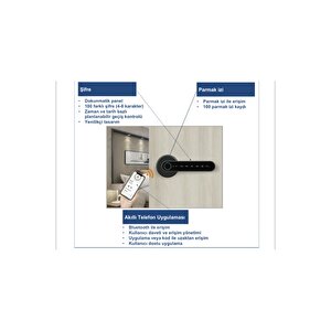 Multlock Smart Handle - Akıllı Kapı Kolu Saten