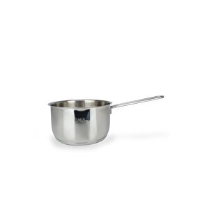 Paslanmaz Çelik Saplı Dökme Ağızlı Sosluk Sütlük Tava 18 Cm - 152.4002.18 - Hyt