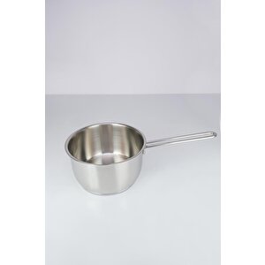 Digithome Paslanmaz Çelik Saplı Dökme Ağızlı Sosluk Sütlük Tava 18 Cm - 152.4002.18 - Hyt
