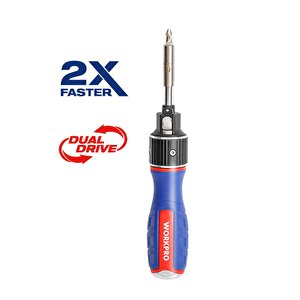 Workpro Wp221069 6-in-1 Profesyonel Cr-v Cırcırlı Manyetik Tornavida Seti