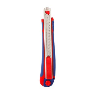 Workpro Wp212010 9mm Ağır Hizmet Paslanmaz Çelik Kasa Yedek Kartuşlu Maket Bıçağı + 2 Adet Yedek Bıçak