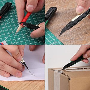 Workpro Wp212012 9mm Alüminyum Kasa Cep Askılı Maket Bıçağı (mavi̇)