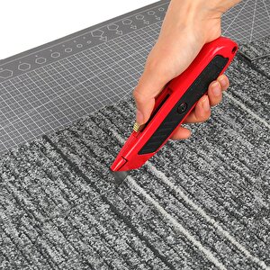 Workpro Wp213005 Alüminyum Gövde Geri Çekilebilir Rötuş Maket Bıçağı + 3 Adet Yedek Bıçak