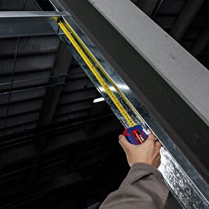 Workpro Wp261008 3mx16mm/10ft. Naylon Kaplama Sarı Çelik Şerit Metre