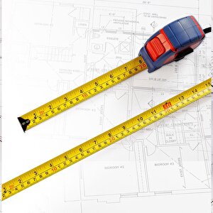 Workpro Wp261009 5mx19mm/16ft. Naylon Kaplama Sarı Çelik Şerit Metre