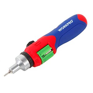 Workpro Wp221056 24 Parça Profesyonel Cr-v Cırcırlı Bits Tornavida Seti