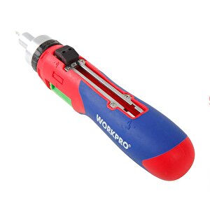 Workpro Wp221056 24 Parça Profesyonel Cr-v Cırcırlı Bits Tornavida Seti