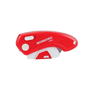 Workpro Wp211004 Plastik Gövde Katlanır Rötuş Maket Bıçağı