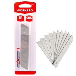 Workpro Wp212002 18mm 10’lu Maket Bıçağı Yedeği