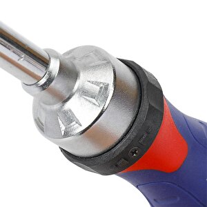 Workpro Wp200524 14 Parça Profesyonel Cr-v Cırcırlı Bits Tornavida Seti