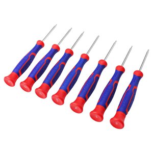 Workpro Wp200510 7 Parça Profesyonel Cr-v Manyetik Hassas Torx Tornavida Seti