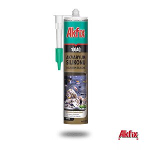 100aq Akvaryum Silikonu Şeffaf  310ml