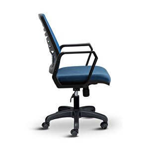 Metis Çalışma Koltuğu Ofis Sandalyesi Bilgisayar Koltuğu Mavi