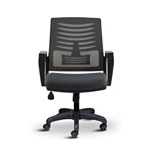 Metis Çalışma Koltuğu Ofis Sandalyesi Bilgisayar Koltuğu Siyah