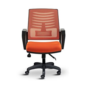 Metis Plus Çalışma Koltuğu Ofis Sandalyesi Bilgisayar Koltuğu Turuncu