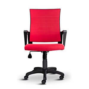 Rigel 55400 Çalışma Koltuğu Ofis Koltuğu Bilgisayar Koltuğu Kırmızı
