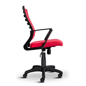 Rigel 55400 Çalışma Koltuğu Ofis Koltuğu Bilgisayar Koltuğu Kırmızı