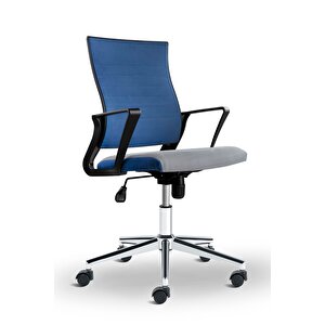 Rigel 55200 Metal Ayaklı Çalışma Koltuğu Ofis Sandalyesi Çok Renkli 06
