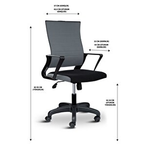 Rigel 55500 Çalışma Koltuğu Ofis Koltuğu Bilgisayar Koltuğu