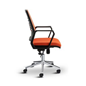 Metis Metal Ayaklı Çalışma Koltuğu Ofis Sandalyesi Bilgisayar Koltuğu