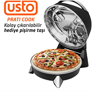 Usto 2850 Prati Cook Çok Amaçlı Pişirici Siyah