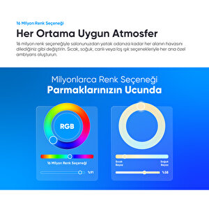 Akıllı Bluetooth Ampul 16 Milyon Renk