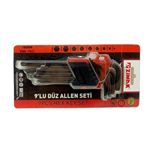 Zmk-1023 9 Lu Yıldız Allen Seti Cr-v180mm