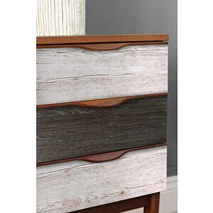 446-3257 Kendinden Yapışkanlı Ahşap Model Folyo (45cm X 2mt)