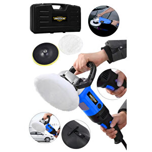 Dozzer Alman Bluex Bakır Sargılı 7000 Watt 6 Kademe Devir Ayarlı Pasta Cila Parlatma Polisaj Makinesi