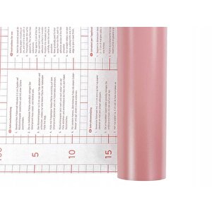 446-3260 Mat Pudra Pembe Yapışkanlı Folyo (45cm X 2mt)
