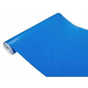 D-c-fix 446-0107 Mat Düz Mavi Yapışkanlı Folyo (45cm X 2mt)