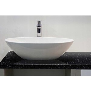 349-8297 Parlak Siyah Granit Desen Yapışkanlı Folyo (67,5cm X 1mt)