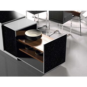 D-c-fix 349-8297 Parlak Siyah Granit Desen Yapışkanlı Folyo (67,5cm X 1mt)