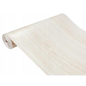 349-5314 Krem Ahşap Desen Yapışkanlı Folyo (90cm X 1mt)