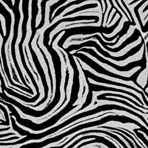 343-1008 Zebra Desen Yapışkanlı Folyo (45cm X 1,5mt)