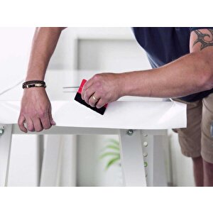 D-c-fix 349-5145 Düz Parlak Beyaz Yapışkanlı Folyo (90cm X 1mt)