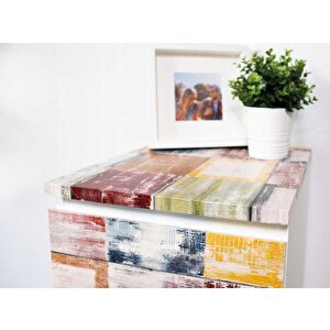 D-c-fix 446-3177 Rengarenk Ahşap Desen Yapışkanlı Folyo (45cm X 2mt)