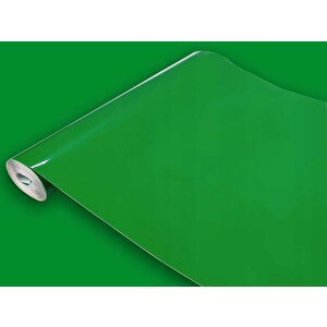 446-2423 Parlak Düz Yeşil Yapışkanlı Folyo (45cm X 2mt)