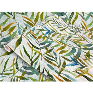 446-0685 Yaprak Desen Kendinden Yapışkanlı Folyo (45cm X 2mt)