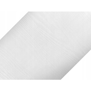 349-2741 Mat Beyaz Ahşap Desen Yapışkanlı Folyo (45cm X 1mt)